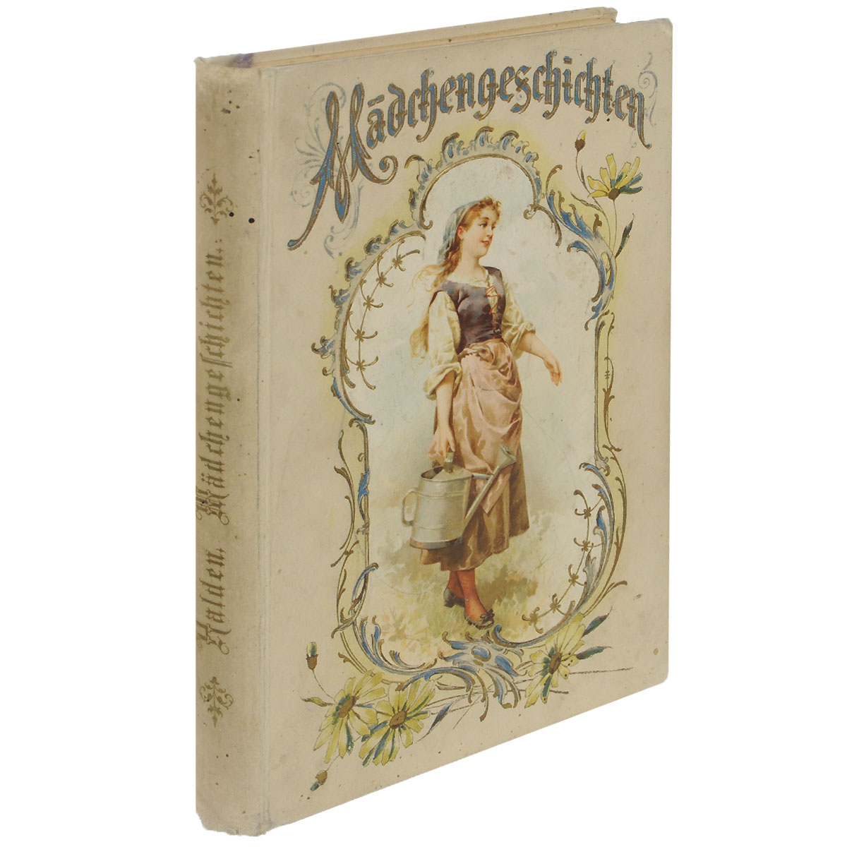 MadchengeschichtenYM-760A MadchengeschichtenYM-760AШтуттгарт, 1905 год. Verlag von Wilhelm Effenberger.Издательский гравированный переплет. Сохранность хорошая. Сохранена оригинальная обложка.Предлагаем вашему вниманию книгу рассказов для девочек немецкой писательницы Элизабет Хальден. Издание не подлежит вывозу за пределы Российской Федерации.
