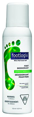 Footlogix Дезодорант для ног с антибактериальным эффектом, 125 мл