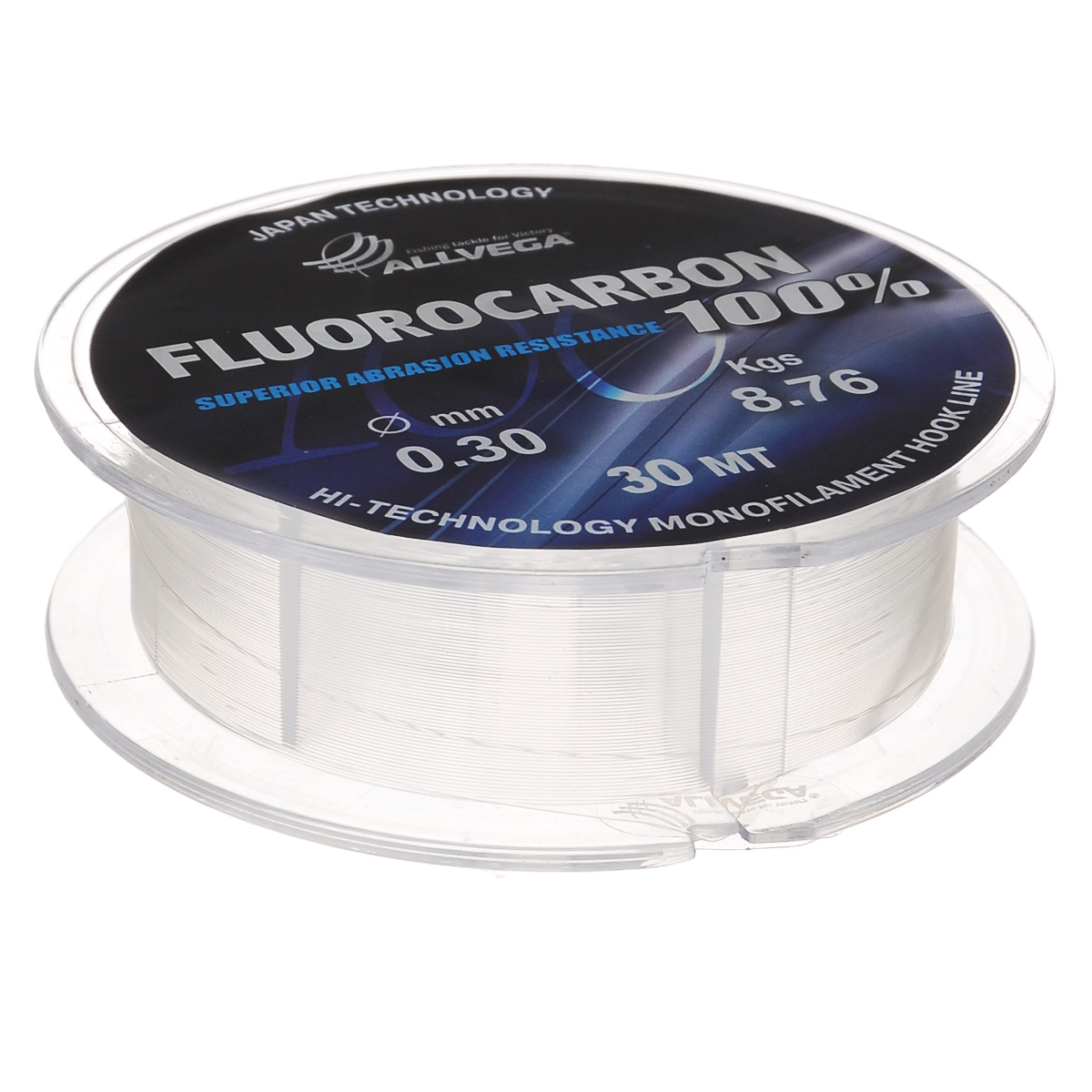Леска Allvega FX Fluorocarbon 100%, цвет: прозрачный, 30 м, 0,3 мм, 8,76 кг36263 Леска Allvega FX Fluorocarbon 100%, цвет: прозрачный, 30 м, 0,3 мм, 8,76 кг36263Allvega FX Fluorocarbon 100% имеет коэффициент преломления света, близкий к коэффициенту преломления света воды, поэтому эта леска незаметна в воде и незаменима во многих случаях. Широко используется в качестве поводковой лески, как для мирных рыб, так и для хищников. Кроме прозрачности, так же обладает высокой устойчивостью к внешним механическим воздействиям, таким как камни, песок, ракушечник, зубы хищников. Обладает малой растяжимостью, что позволяет более четко определять поклевку и просекать рыбу.