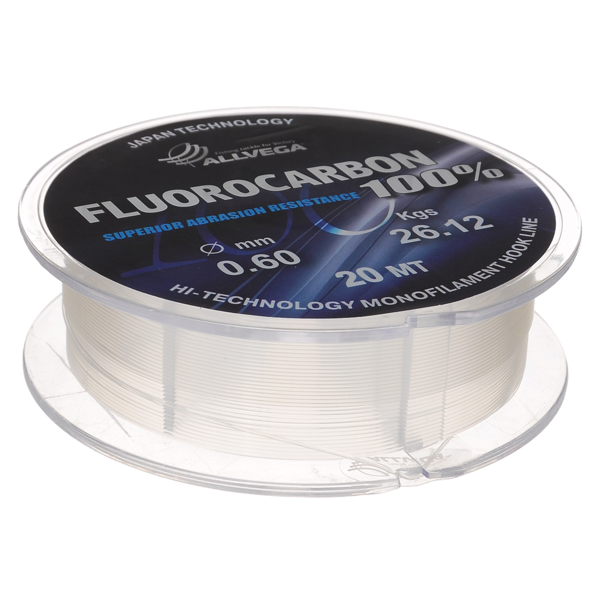 Леска Allvega FX Fluorocarbon 100%, цвет: прозрачный, 20 м, 0,6 мм, 26,12 кг36268 Леска Allvega FX Fluorocarbon 100%, цвет: прозрачный, 20 м, 0,6 мм, 26,12 кг36268Allvega FX Fluorocarbon 100% имеет коэффициент преломления света, близкий к коэффициенту преломления света воды, поэтому эта леска незаметна в воде и незаменима во многих случаях. Широко используется в качестве поводковой лески, как для мирных рыб, так и для хищников. Кроме прозрачности, так же обладает высокой устойчивостью к внешним механическим воздействиям, таким как камни, песок, ракушечник, зубы хищников. Обладает малой растяжимостью, что позволяет более четко определять поклевку и просекать рыбу.