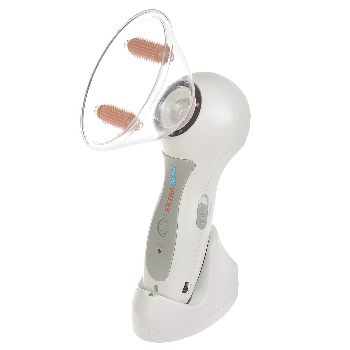 Ommassage EXTRA SLIM VK-100 Антицеллюлитный вакуумный массажер571-009 Ommassage EXTRA SLIM VK-100 Антицеллюлитный вакуумный массажер571-009Вакуумный антицеллюлитный массажер EXTRA SILM с повышенной мощностью всасывания (модель Ommassage VK-100) предназначен для поддержания вашей кожи в тонусе, предотвращения первых признаков старения кожи и борьбы с целлюлитом.Вакуумный антицеллюлитный массажер EXTRA SILM (Ommassage VK-100) очень легко использовать: следуйте инструкции по эксплуатации и в скором времени массажер EXTRA SILM станет частью вашего ежедневного ухода за кожей. Используя EXTRA SILM в течение нескольких минут в день, Вы очень скоро увидите результат.Массаж одной зоны должен длиться 5-10 минут в день, что очень эффективно для восстановления упругости и тонуса кожи.Назначение вакуумного антицеллюлитного массажера EXTRA SILM с повышенной мощностью всасывания (модель Ommassage VK-100):Тонизирует кожу и мышцыЗаметно разглаживает кожуЭффективно борется с целлюлитом и излишними жировыми отложениями.