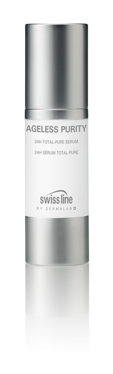 Swiss Line Ageless Purity Сыворотка для лица себорегулирующая антивозрастная для кожи с акне, 30 мл1306 Swiss Line Ageless Purity Сыворотка для лица себорегулирующая антивозрастная для кожи с акне, 30 мл1306Себонормализирующая антивозрастная сыворотка имеет нежную шелковистую текстуру, бережно ухаживает за кожей склонной к высыпаниям. Быстро впитывается, оставляя ощущение свежести и чистоты.Высокую активность, эффективность и полифункциональность формулы гарантирует синергетическое действие следующих компонентов: глицирризиновая, гликолевая, салициловая кислоты, липаза, экстракты папайи, гибискуса, мяты, иглицы, цинк и глюконат магния. В результате воздействия сыворотки на кожный покров наблюдается:• сужение пор;• нормализация секреции сальных желез;• устранение причин проявления угревой сыпи и предотвращение повторного появления акне;• исчезновение пигментных пятен (меланиновых и застойных);• уменьшение признаков старенияРЕКОМЕНДУЕТСЯДля ухода за комбинированной или жирной кожей, склонной к образованию комедонов, акне и постакне.