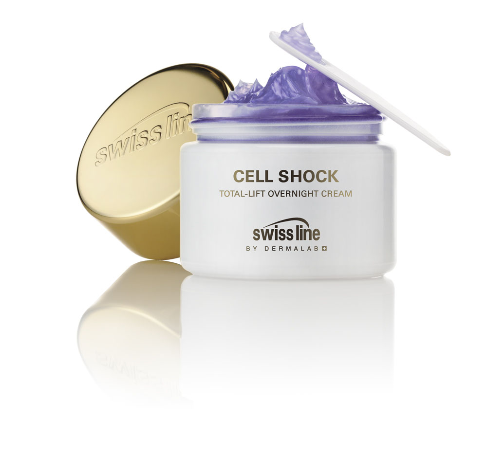 Фото Swiss Line Cell Shock Ночной гель-бальзам для лица, 50 мл. Покупайте с доставкой по России