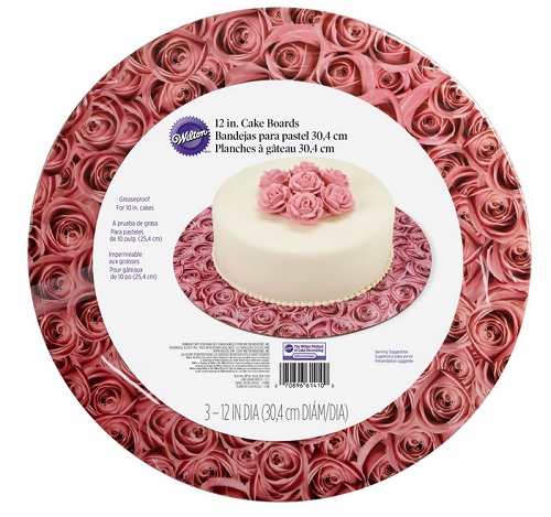 Основа для торта Wilton Розы, диаметр 30,5 см, 3 штWLT-2104-0410 Основа для торта Wilton Розы, диаметр 30,5 см, 3 штWLT-2104-0410Основа для торта Wilton Розы выполнена из гофрированного картона и оформлена красочным изображением роз. Используется для сервировки тортов, пицц и других кондитерских изделий. Диаметр: 30,5 см. Толщина: 2 мм.