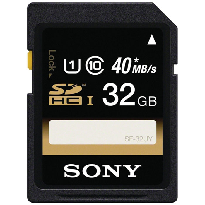 Sony SDHC Class 10 UHS-I 32Gb карта памяти (SF32UYT)