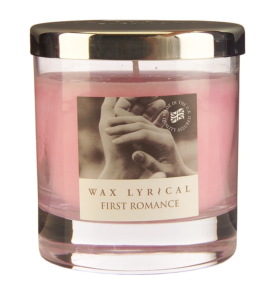 Wax Lyrical Первая любовь ароматическая свеча в стекле средняя, 50 часов