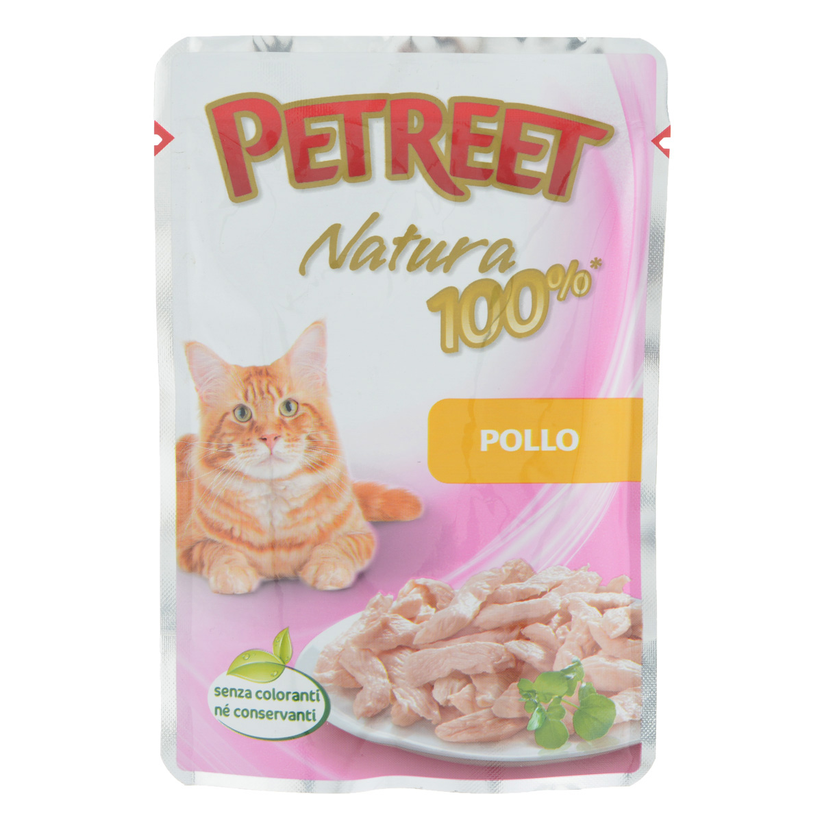 Консервы для кошек Petreet, с курицей, 85 гА55005 Консервы для кошек Petreet, с курицей, 85 гА55005Консервы для кошек Petreet - это линейка кормов, в которых содержится белок только животного происхождения. Это помогает защитить вашу кошку от пищевой аллергии, тем самым обеспечивая ее полезное и вкусное питание. Консервы для кошек Petreet специально разработаны без добавления консервантов, красителей и усилителей вкуса. Характеристики: Состав: курица (60%), рисовая мука (1%), модифицированный крахмал.Пищевая ценность: белки - 10%, влажность - 87%, масла - 0,5%, клетчатка - 0,5%, зола - 1 %.Вес: 85 г.Товар сертифицирован.