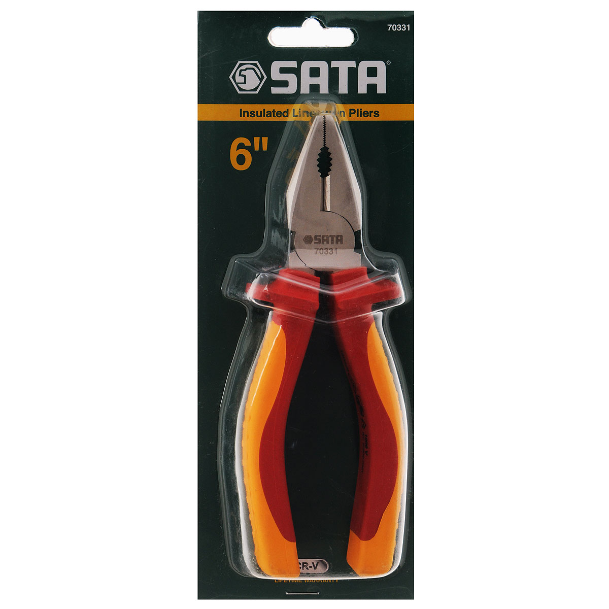 Плоскогубцы SATA 165 см70331 Плоскогубцы SATA 165 см70331Плоскогубцы Sata предназначены для захвата, зажима и удержания мелких деталей. Изготовлены из высококачественной хромованадиевой стали. Стальная поверхность покрыта защитным слоем из железо-никелевого сплава. Покрытие ручек позволяет использовать плоскогубцы при напряжении свыше 1000В. Твердость режущего лезвия: 65 HRC. Твердость губок: 50 HRC.