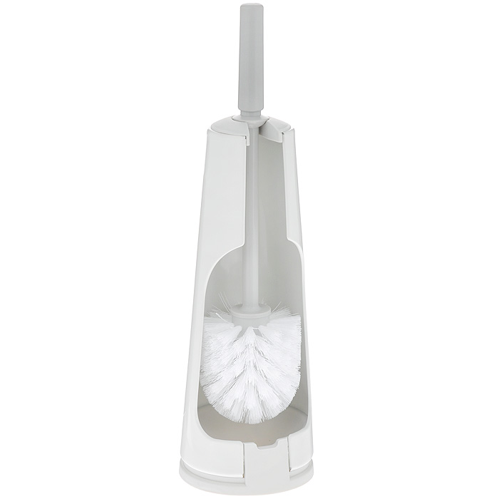 Ершик туалетный Brabantia Classic, с держателем, цвет: белый. 414664414664-BR Ершик туалетный Brabantia Classic, с держателем, цвет: белый. 414664414664-BRУстойчивость к коррозии – идеальное решение для ванной или туалетной комнаты. Ершик эстетично спрятан в подставке. Прост в очистке. Изготовленная из пластика щетка легко чистится и имеет длительный срок службы. Превосходно сочетается держателем для туалетной бумаги, мусорными баками и другими изделиями Brabantia.