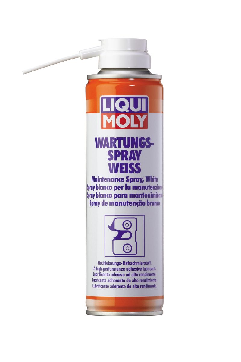 Грязеотталкивающая белая смазка Liqui Moly, 250 мл3953 Грязеотталкивающая белая смазка Liqui Moly, 250 мл3953Грязеотталкивающая белая смазка Liqui Moly представляет собой высокоэффективную смазку белого цвета, которая обладает прочностью сцепления и водостойкостью. Она идеально подходит для смазки подвижных частей: валов, петель, шарниров, пальцев, гибких тяг, направляющих планок, цепей, пружин, клиновых замков и т.д. Предотвращает образование ржавчины в местах посадки, фрикционную коррозию. Состав: консистентная смазка, масло, растворитель, пропеллент пропан-бутан. Товар сертифицирован.