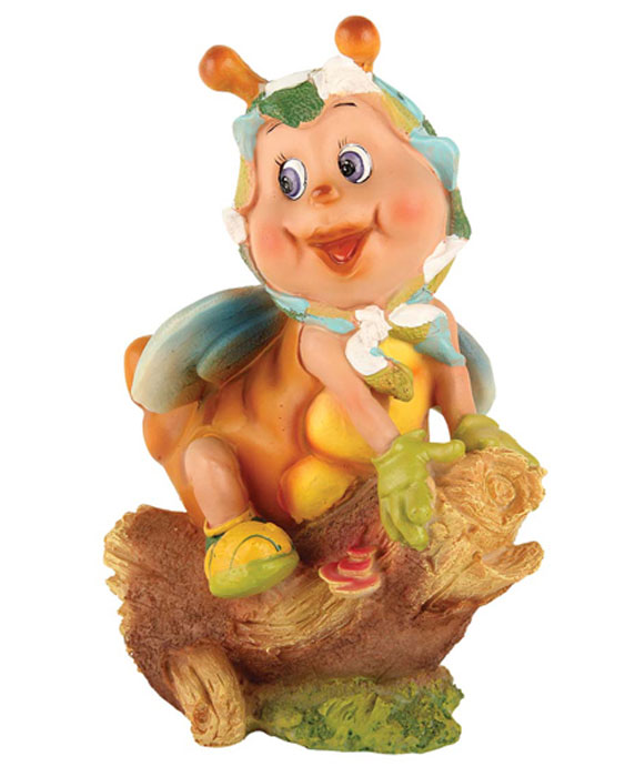 Декоративная фигурка Korall Бабочка на пеньке, высота 27 см. NF12004-1816432 Декоративная фигурка Korall Бабочка на пеньке, высота 27 см. NF12004-1816432Декоративная фигурка Korall, изготовленная из пластика, выполнена в виде забавной бабочки на пеньке. Такая фигурка отлично подойдет для декоративного оформления вашего сада или дома. Декоративные фигурки для украшения способны придать участку или интерьеру собственный, ни на что не похожий образ. Кроме этого, веселые и незатейливые фигурки поднимут настроение вам, вашим друзьям и родным.Размер фигурки (ДхШхВ): 20 см х 14 см х 27 см.