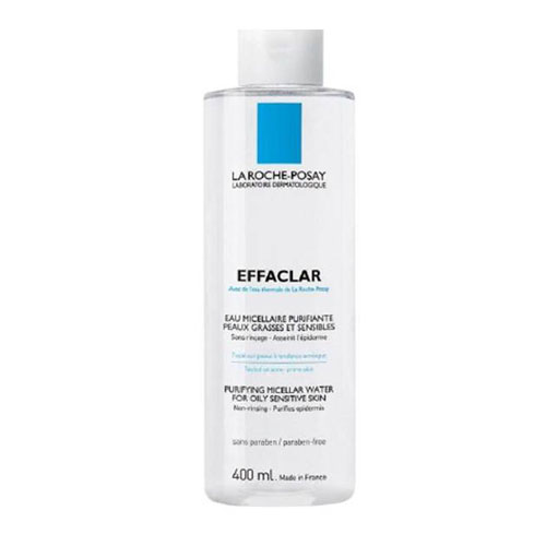 Фото La Roche-Posay Мицеллярный очищающий раствор для снятия макияжа "Effaclar" 400 мл. Покупайте с доставкой по России