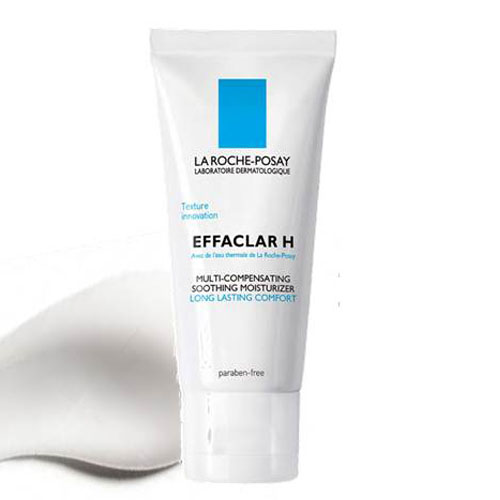 La Roche-Posay Крем для лица мультивосстанавливающий увлажняющий успокаивающий Effaclar Эфаклар H 40 млM7497300 La Roche-Posay Крем для лица мультивосстанавливающий увлажняющий успокаивающий Effaclar Эфаклар H 40 млM7497300Мультивосстанавливающее увлажняющее успокаивающее средство. В состав введены новые активные компоненты для длительного комфорта кожи:MП-Липиды восстанавливают кожу, Ниацинамид успокаивает и уменьшает воспаление. Эфаклар Н интенсивно увлажняет жирную кожу, раздраженную в результате применения пересушивающих средств. Компенсирует сухость кожи, возникающую на фоне лечения акне, например изотретионином.1. Регенерирующее действие: масло карите + сквален+ глицерин восстановление гидролипидной пленки кожи;2. Усиление биологической активности: МП-липиды+церамид 5 активизируют синтез церамидов, холестерола и филагрина. Увлажняет и улучшает барьерную функцию кожи;3. Противовоспалительное действие: ниацинамид уменьшает воспаление.