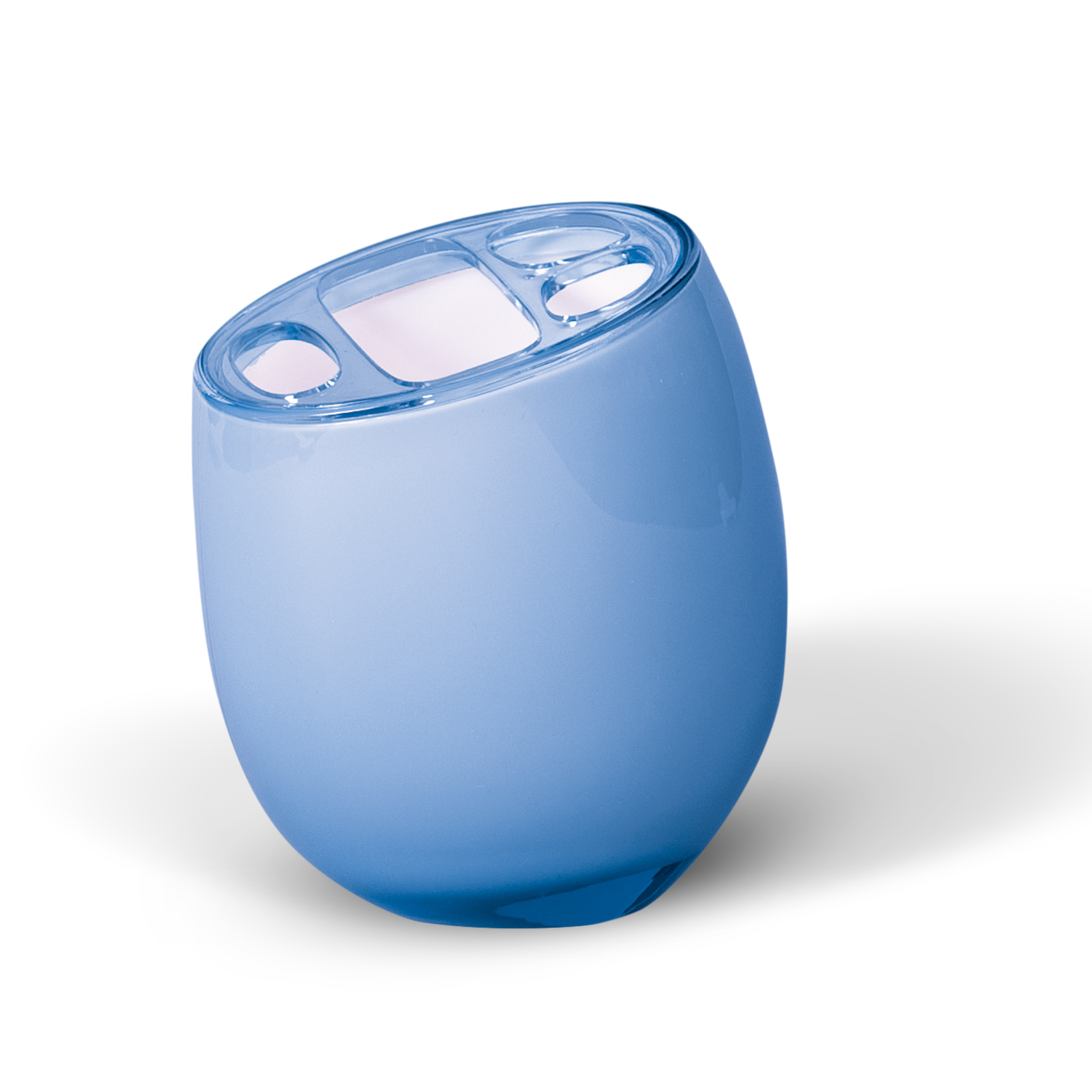 Стакан для зубных щеток Immanuel Repose Blue12257 Стакан для зубных щеток Immanuel Repose Blue12257Стакан для зубных щеток Immanuel Repose Blue, изготовленный из прозрачного акрила голубого цвета, отлично подойдет для вашей ванной комнаты. Стакан оснащен несъемной крышкой с прорезями для зубных щеток и тюбика зубной пасты.Стакан для зубных щеток создаст особую атмосферу уюта и максимального комфорта в ванной. Характеристики: Материал: пластик, акрил. Размер стакана: 11,5 см х 7 см х 8 см. Артикул: 12257.