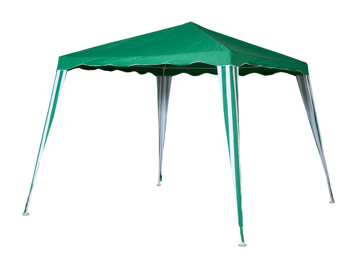 Тент садовый Green Glade 1082, 240 х 240 см / 300 х 300 х 250 см1082 Тент садовый Green Glade 1082, 240 х 240 см / 300 х 300 х 250 см1082Садовый тент Green Glade 1082 станет отличным помощником в организации праздника на свежем воздухе. Выполнен из высококачественного полиэстера 240G с водоотталкивающей пропиткой. Каркас изготовлен из металлической трубки, благодаря чему тент имеет долгий срок эксплуатации. Тент защитит вас от дождя и солнца в летний день. Легко собирается, не занимает много места в сложенном виде. Тент шатер Green Glade 1082 имеет прочный металлический каркас из металлической трубки 19x19x25 мм. Тент выполнен в виде квадрата с наклонными стенками (снизу 300x300 см, сверху 240x240) и высотой 250 см. Не использовать при сильном ветре и дожде!