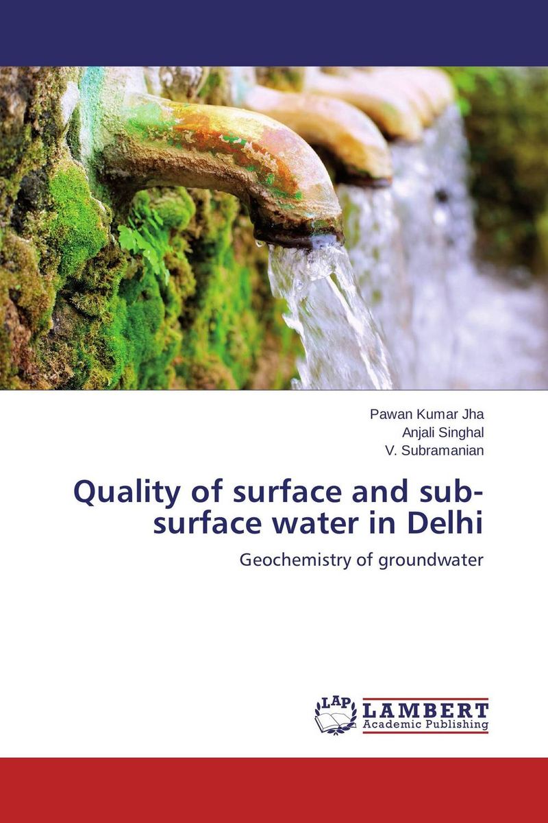 Quality of surface and sub-surface water in Delhi банан шт such as water 100g3