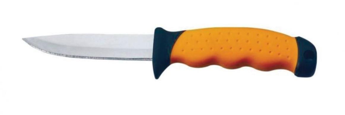 Нож CANADIAN CAMPER CC- N100/140 (нерж, ручка эластомер)