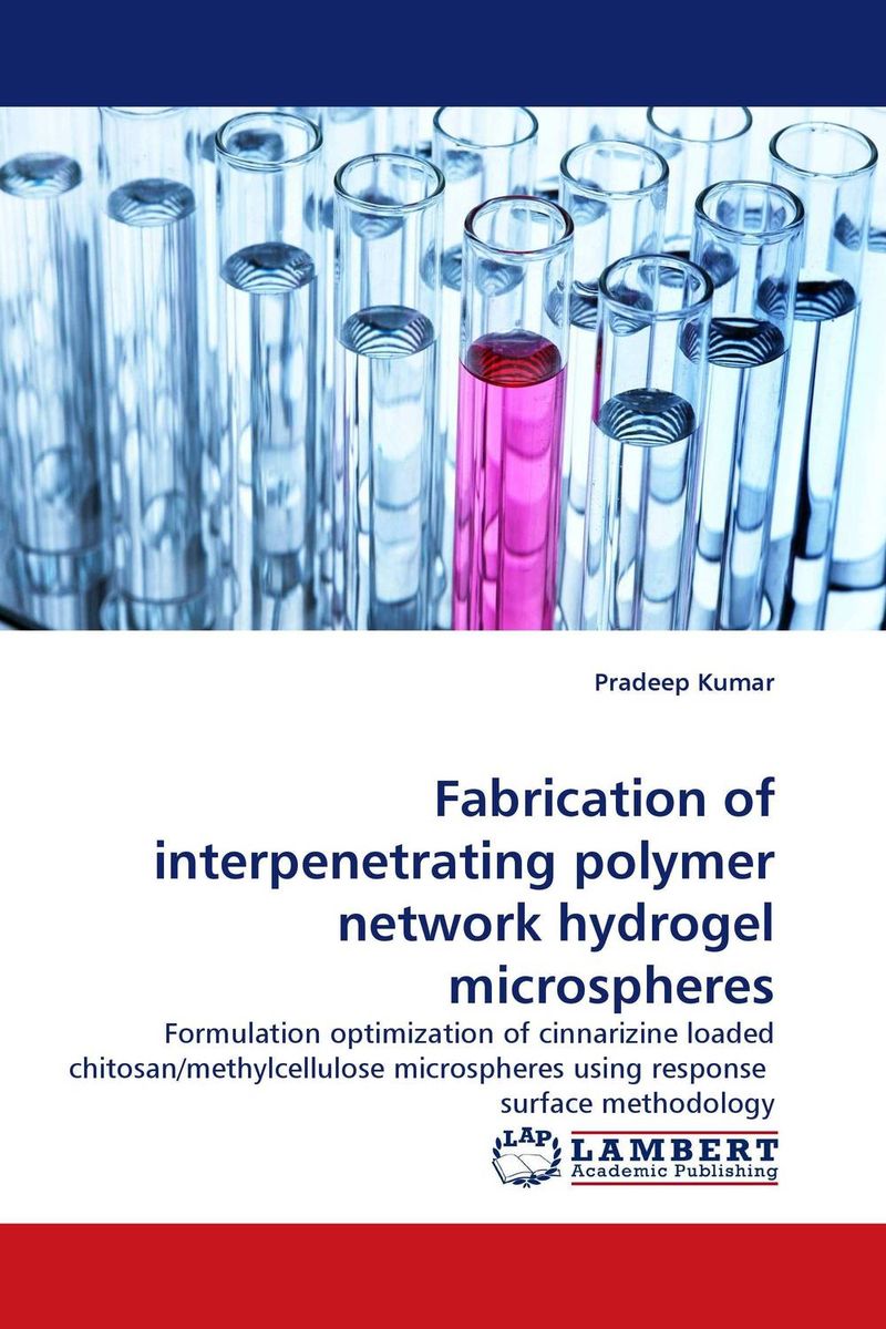 Fabrication of interpenetrating polymer network hydrogel microspheres microstructured interpenetrating polymer network drug delivery system