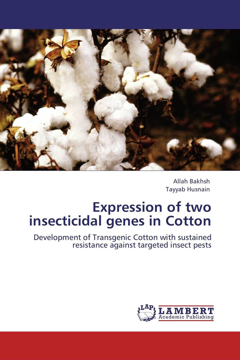 Expression of two insecticidal genes in Cotton figure incredible biological encyclopedia of insecticidal plants 6pcs set