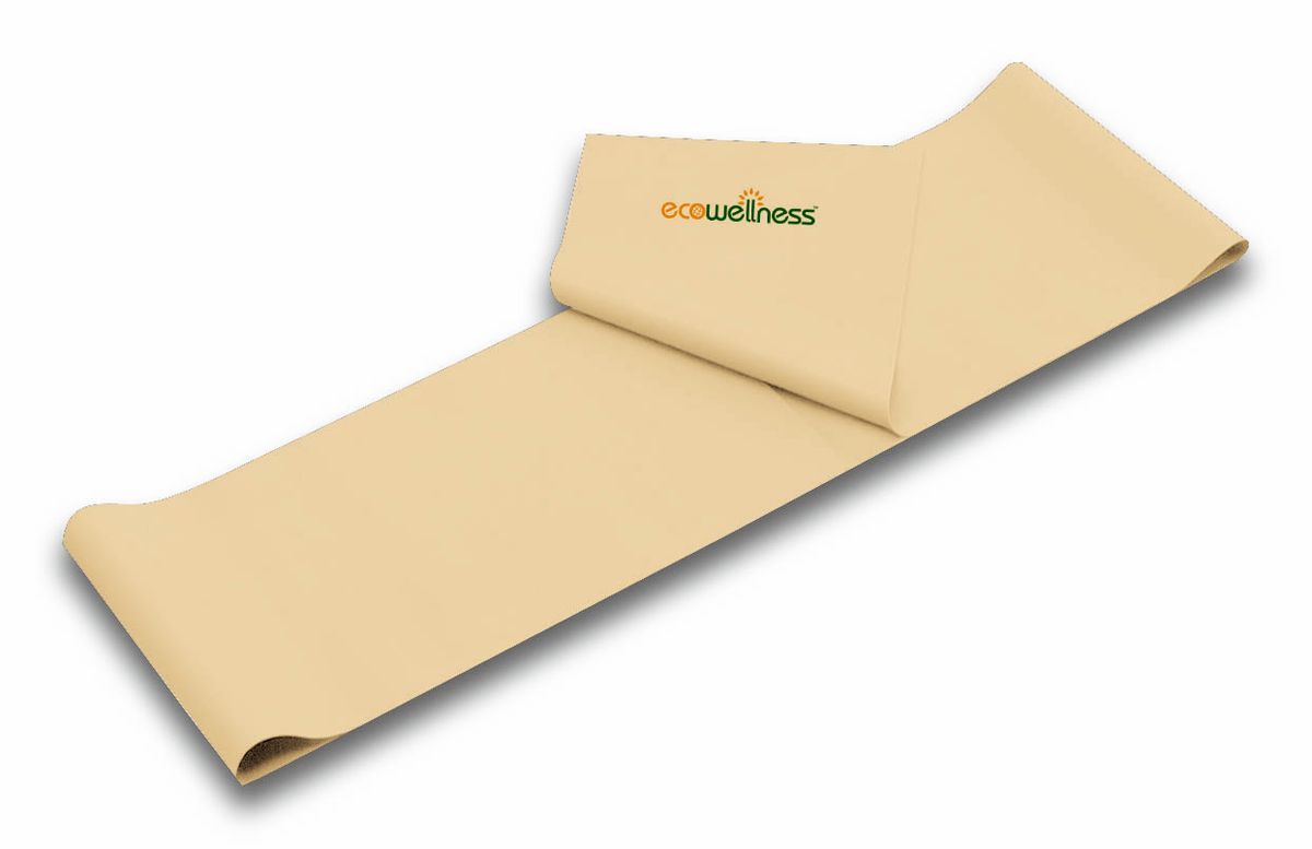 Лента для аэробики Ecowellness, цвет: бежевый, толщина 0,35 мм. QB-102G3-35QB-102G3-35 Лента для аэробики Ecowellness, цвет: бежевый, толщина 0,35 мм. QB-102G3-35QB-102G3-35Лента Ecowellness выполнена из высококачественного латекса, предназначена для занятий аэробикой и идеально подходит для укрепления верхней и нижней части тела. Это полноценный компактный тренажер,который удобно брать с собой в дорогу. Размер: 120 см х 15 см.Толщина: 0,35 мм.