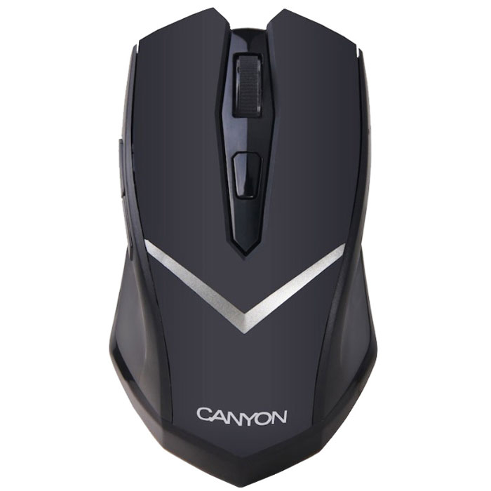 Canyon CNE-CMSW3, Black мышьCNE-CMSW3 Canyon CNE-CMSW3, Black мышьCNE-CMSW3Canyon CNE - оптическая мышь, которой могут пользоваться как правши, так и левши. Устройство подключается к компьютеру или ноутбуку по радиоканалу, при помощи миниатюрного передатчика. Эргономичная форма обеспечивает комфорт даже при длительном использовании устройства. Разрешение сенсора - 800 dpi, 1600 dpi.