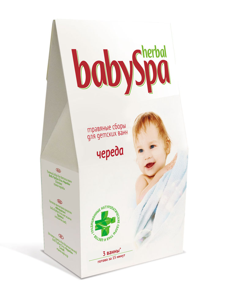 Herbal Baby Spa Травяной сбор Череда, 45 г17415 Herbal Baby Spa Травяной сбор Череда, 45 г17415Веками люди используют свойство череды нормализовывать обменные процессы в организме, а также ее антисептические, бактерицидные, антимикробные, противовоспалительные, регенерирующее, очищающие, подсушивающие свойства. Череда эффективно помогает бороться с раздражением кожи и опрелостями.Купание в ванне с травяным сбором Herbal Baby Spa Череда улучшает тонус, стимулирует аппетит, способствует выделению продуктов обмена через поры кожи, успокаивает сон и доставляет огромное удовольствие малышу и его маме. Ну и, помимо всего прочего, отвары трав смягчают воду. Подготовка к принятию ванны с травяным сбором займет у вас всего 15 минут.Травяной сбор расфасован в 3 фильтр-пакета по 15 г.