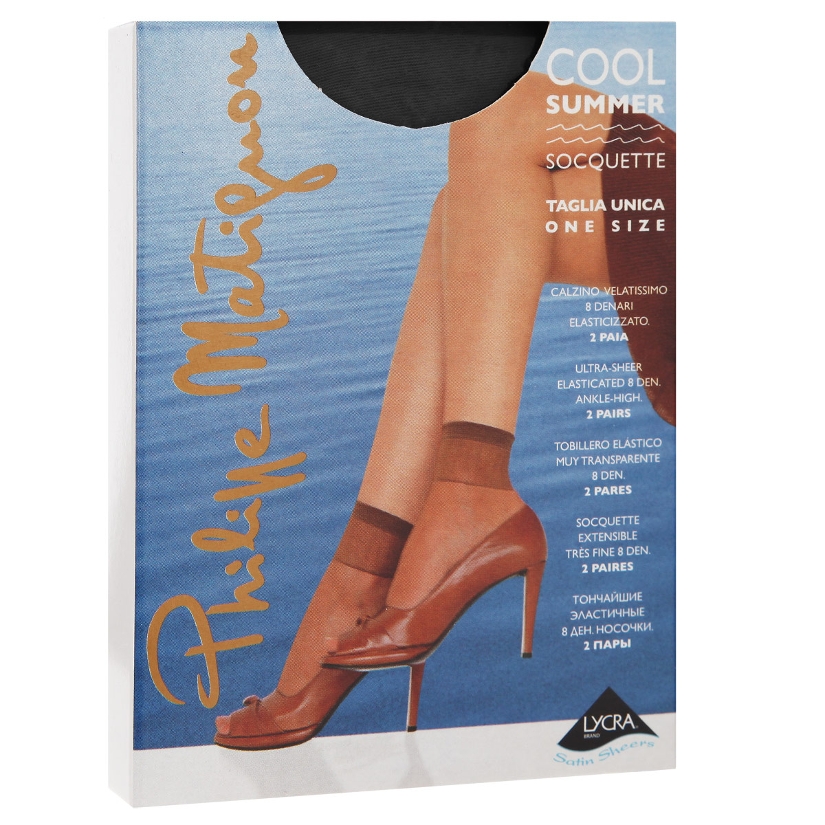 Носки женские Philippe Matignon Cool Summer 8. Nero (черный), 2 пары. Размер универсальныйM109866 Cool Summer 8 Носки женские Philippe Matignon Cool Summer 8. Nero (черный), 2 пары. Размер универсальныйM109866 Cool Summer 8Тончайшие эластичные носочки Philippe Matignon Cool Summer с комфортной резинкой и невидимым мыском. В комплект входят 2 пары.Плотность: 8 den.