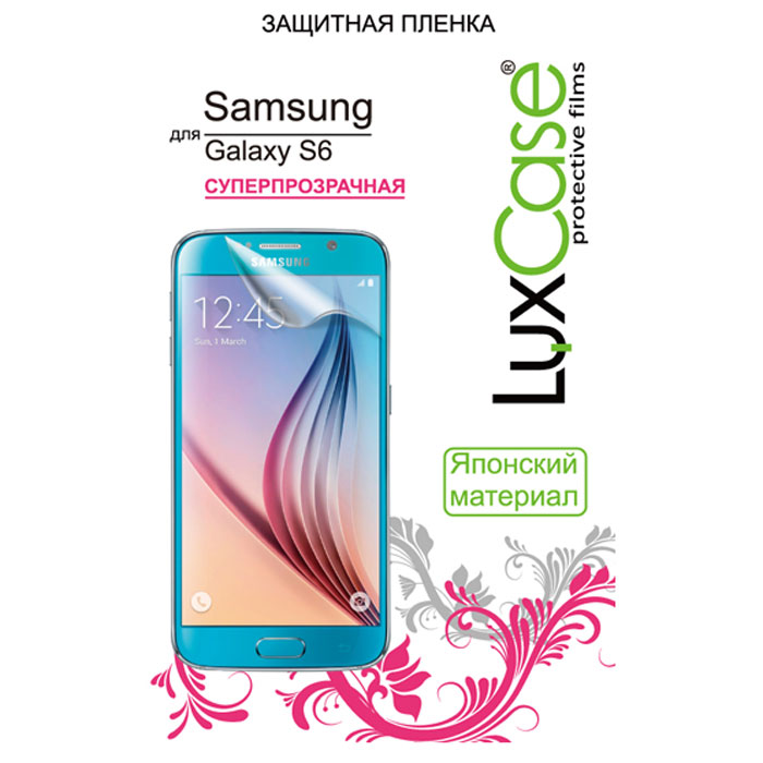 Luxcase защитная пленка для Samsung Galaxy S6, cуперпрозрачная