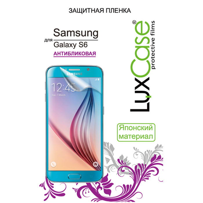 Luxcase защитная пленка для Samsung Galaxy S6, антибликовая