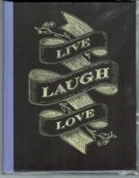 Live, Laugh, Love Sticky Notes