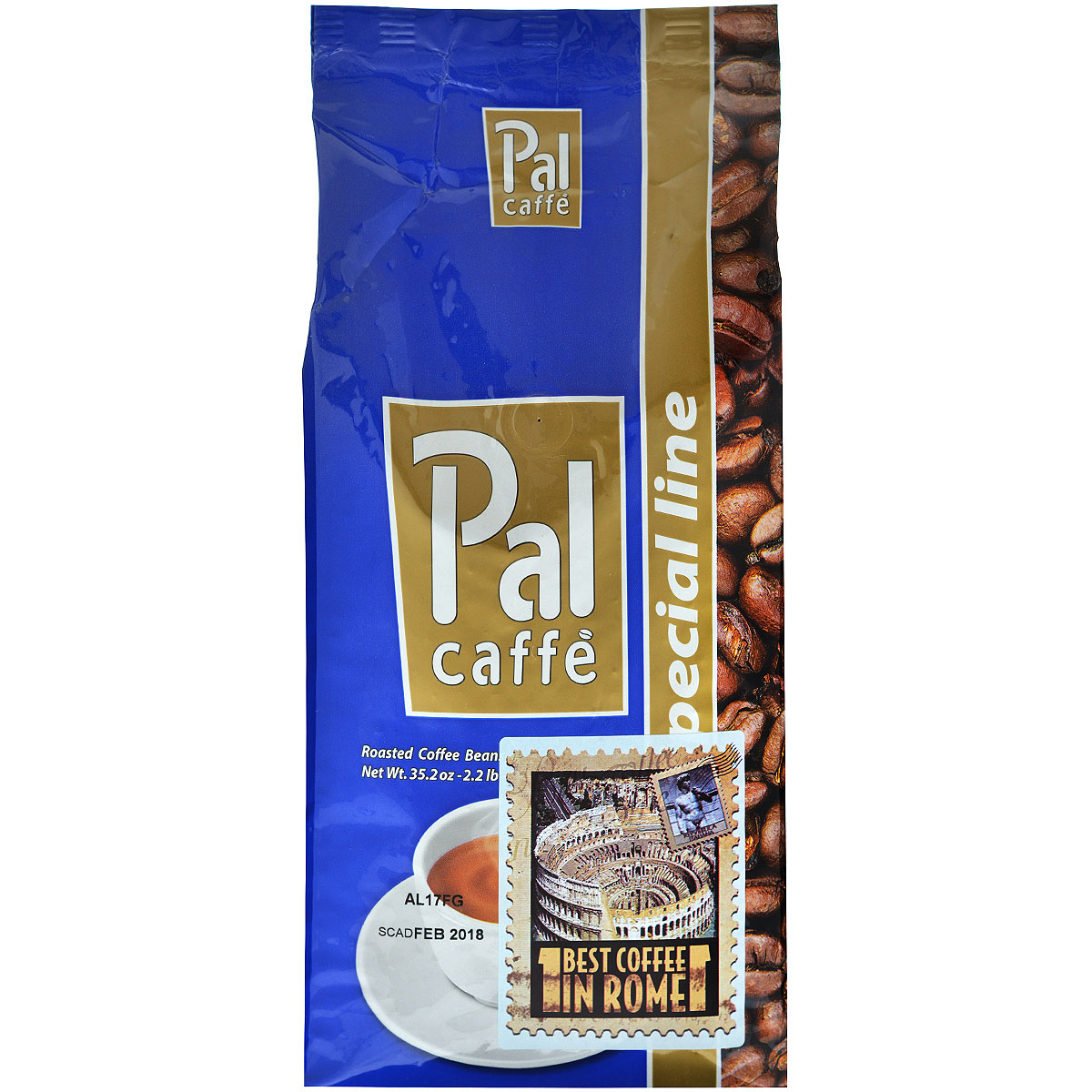 Palombini Pal Oro кофе в зернах, 1 кг8009785354058 Palombini Pal Oro кофе в зернах, 1 кг8009785354058