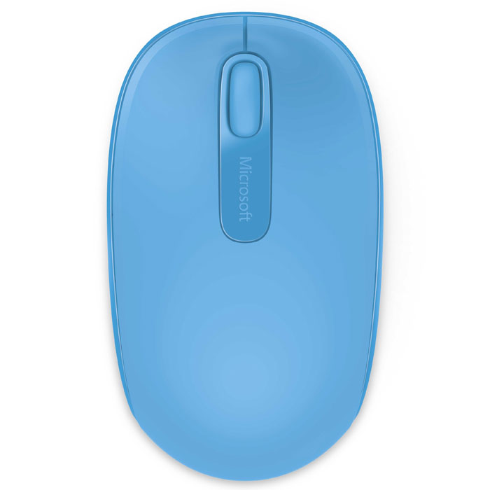 Microsoft Wireless Mobile Mouse 1850, Cyan Blue мышь (U7Z-00058)