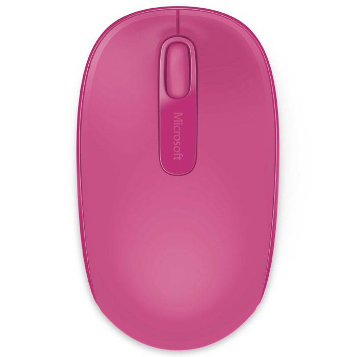 Microsoft Wireless Mobile Mouse 1850, Magenta Pink мышь (U7Z-00065)