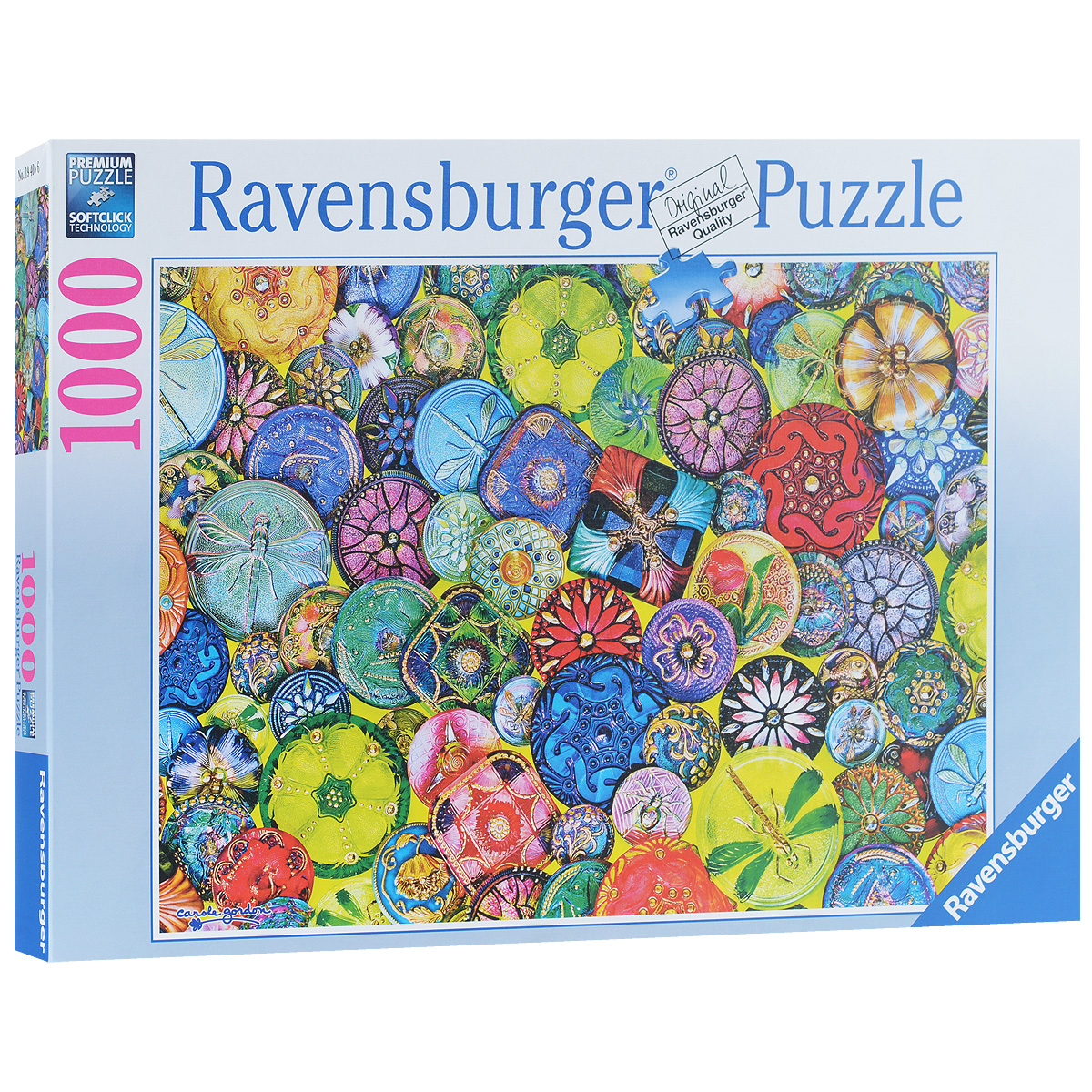 Ravensburger Разноцветные пуговицы. Пазл, 1000 элементов