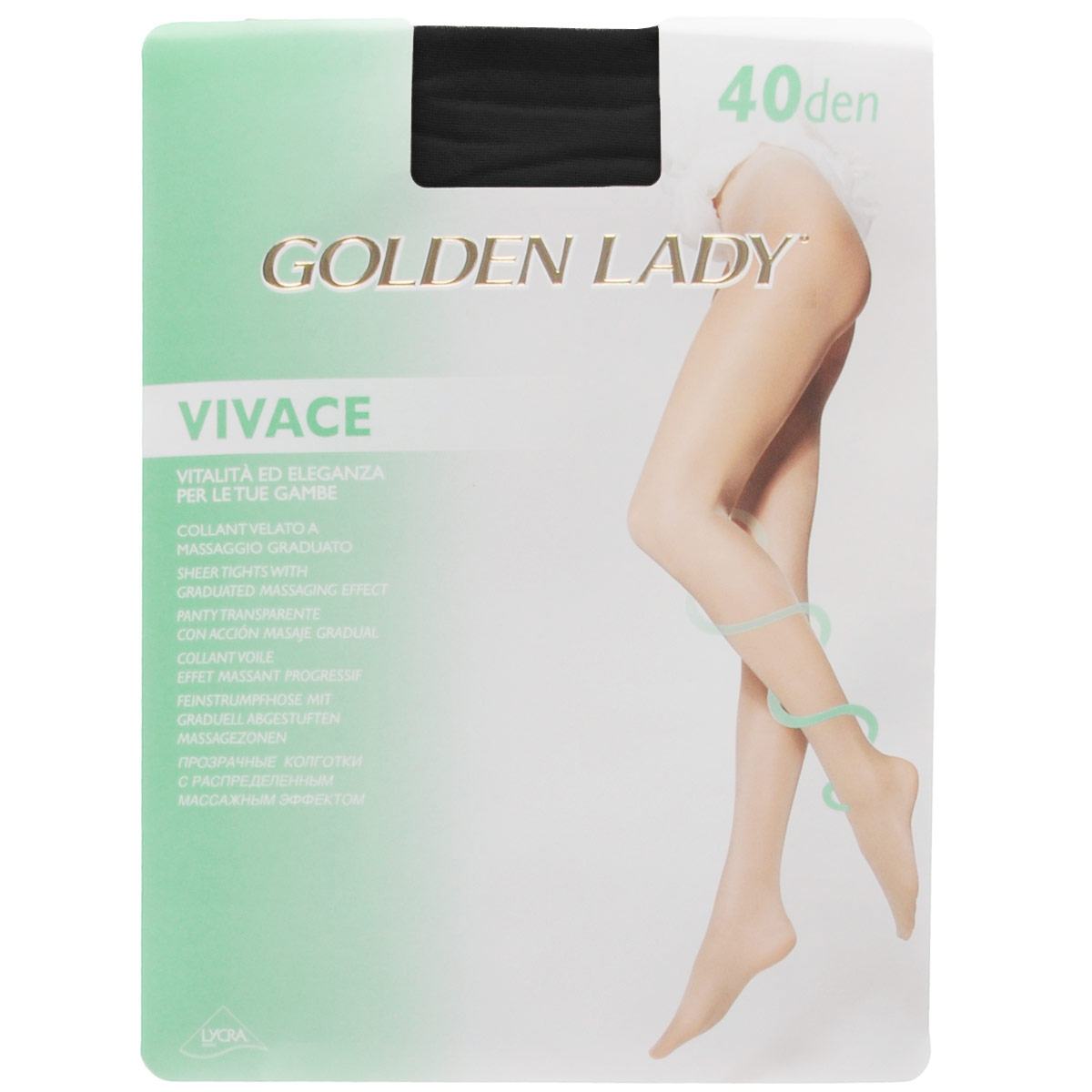 Колготки женские Golden Lady Vivace 40, цвет: Nero (черный). 40HHH. Размер 5 (XL) цена Колготки женские Golden Lady Vivace 40, цвет: Nero (черный). 40HHH. Размер 5 (XL) цены онлайн