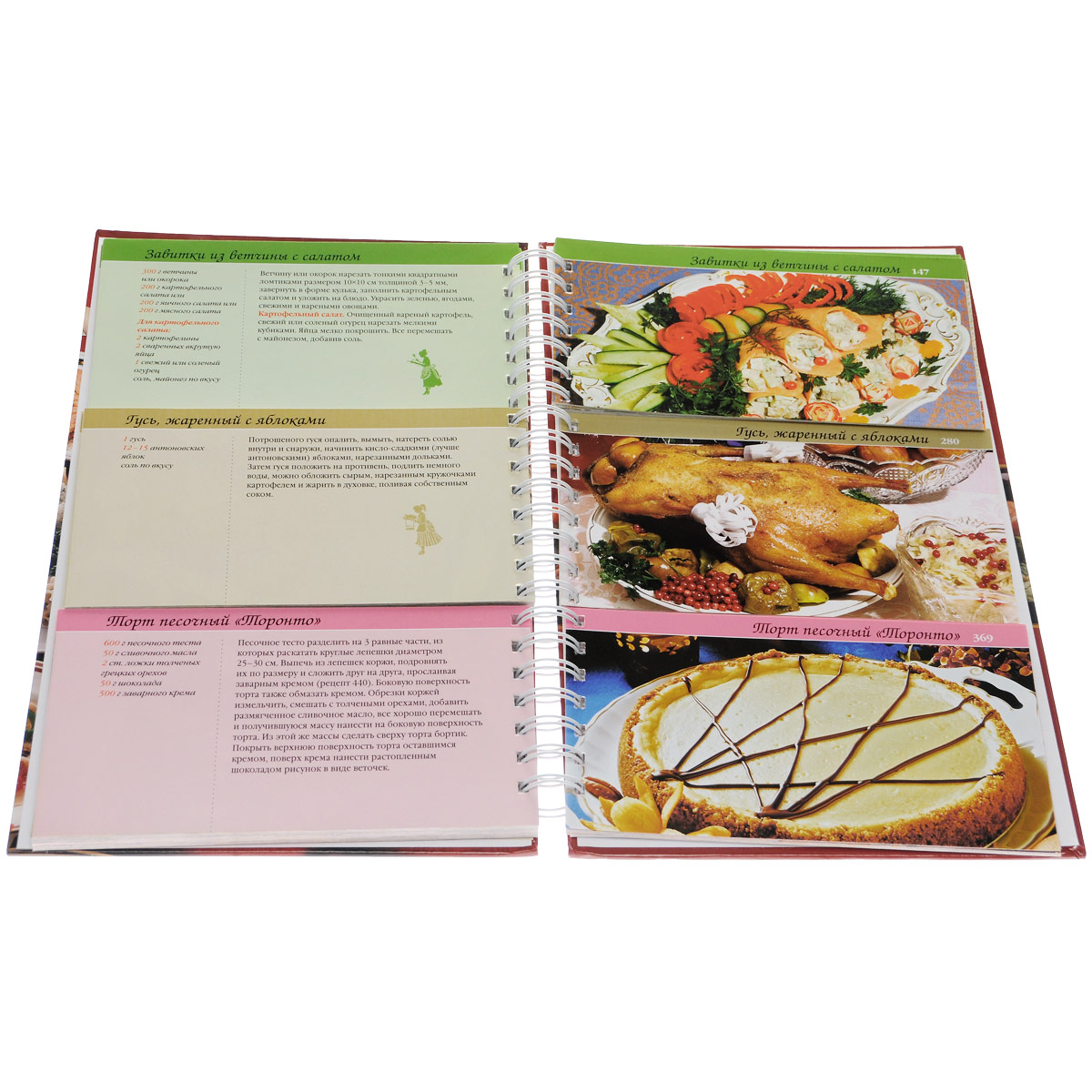 Книга для записи кулинарных рецептов вторые блюда