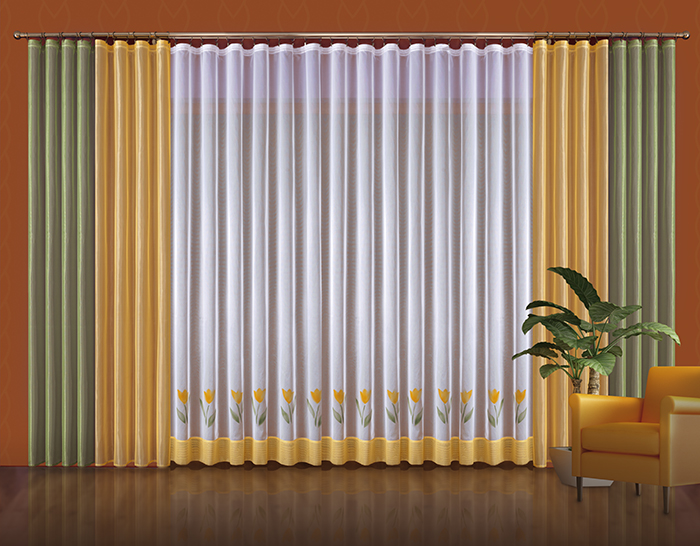 Комплект штор WISAN 500*250+90*250*4. 16221622 Комплект штор WISAN 500*250+90*250*4. 16221622Комплект штор WISAN 500*250+90*250*4. 1622Материал: 100% п/э, размер: 500*250+90*250*4, цвет: зел/желт