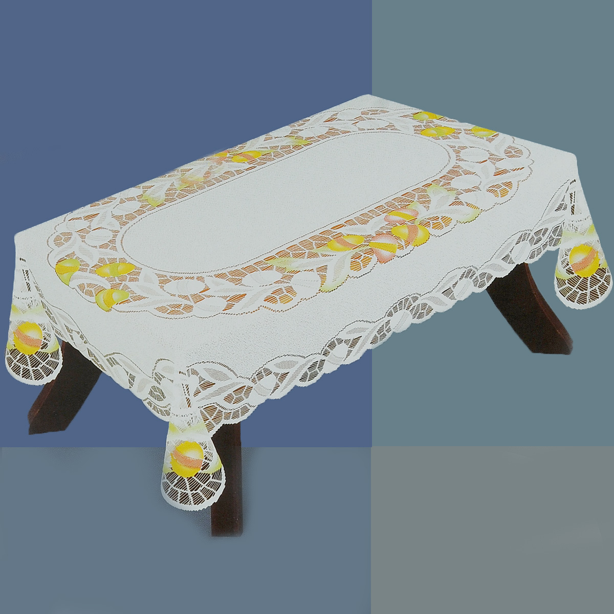 Скатерть Haft Silver Line, прямоугольная, цвет: белый, зеленый, 150x 100 см. 33890-10033890-100 Скатерть Haft Silver Line, прямоугольная, цвет: белый, зеленый, 150x 100 см. 33890-10033890-100Великолепная прямоугольная скатерть Haft Silver Line, выполненная из полиэстера, органично впишется в интерьер любого помещения, а оригинальный дизайн удовлетворит даже самый изысканный вкус. Скатерть изготовлена из сетчатого материала с ажурным цветочным рисунком.Скатерть Haft Silver Line создаст праздничное настроение и станет прекрасным дополнением интерьера гостиной, кухни или столовой.