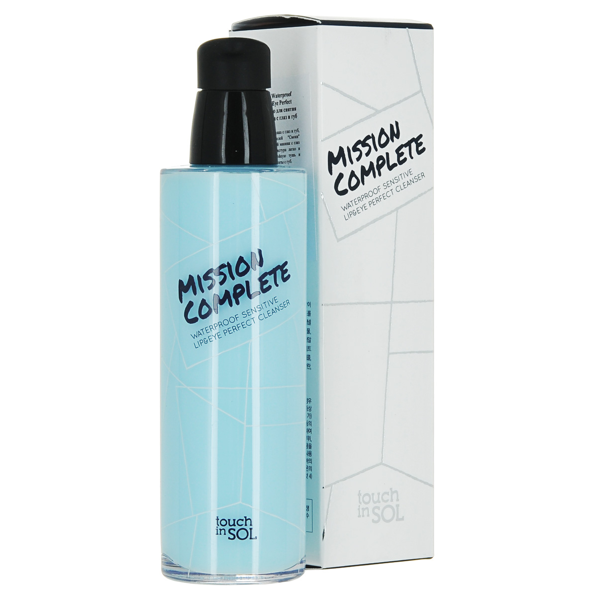 Touch in SOL Средство для снятия стойкого макияжа с глаз и губ Waterproof Sensitive Lip&Eye Perfect Cleanser, 100 млУТ000001038 Touch in SOL Средство для снятия стойкого макияжа с глаз и губ Waterproof Sensitive Lip&Eye Perfect Cleanser, 100 млУТ000001038Средство для снятия макияжа с глаз и губ, особенно для любителей Смоки макияжа . Удалит тяжелый макияж с глаз в два счета. Гелевая текстура легко и быстро смывает водостойкую тушь и супер стойкие помады и тинты с губ.