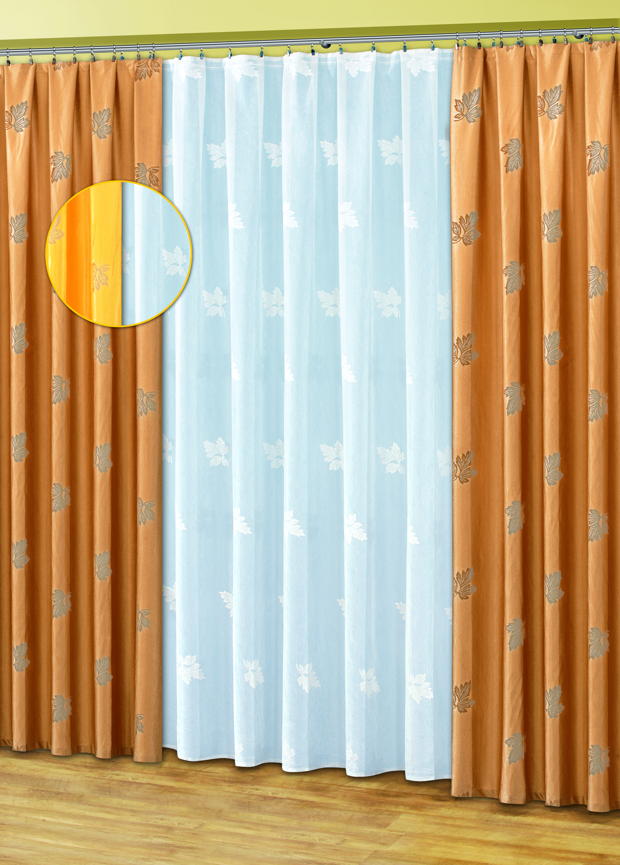 Комплект штор HAFT 250*500+170*250*2. 50110/25050110/250 Комплект штор HAFT 250*500+170*250*2. 50110/25050110/250Комплект штор XAFT 250*500+170*250*2. 50110/250Материал: 100% п/э, размер: 250*500+170*250*2, цвет:бежево-золотой