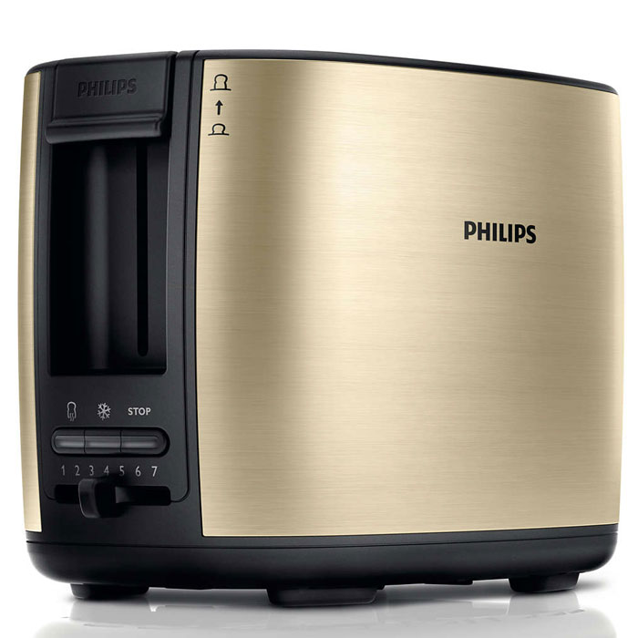 Philips HD2628/50, Cream тостерHD2628/50 Philips HD2628/50, Cream тостерHD2628/50Тостер Philips HD2628 с отделениями регулируемой ширины для приготовления вкусных тостов. Готовьте равномерно подрумяненные до золотистой корочки тосты разной толщины. Прибор удобен в использовании и оснащен такими полезными функциями, как разморозка и подогрев. Безопасное использование благодаря специальному подъемнику, кнопке отмены и не нагревающейся внешней поверхности.Съемный поддон для крошек для простой очистки:Простая очистка благодаря съемному поддону для крошек.Корпус тостера не нагревается:Корпус тостера Philips не нагревается.Регулятор степени обжаривания:Индивидуальная настройка температурного режима для приготовления вкусных тостов.Система автоматического отключения при застревании ломтика хлеба:Тостер автоматически выключается, если ломтик хлеба застрял внутри.Разморозьте хлеб или подогрейте недавно приготовленные тосты за один прием:Кнопка разморозки на тостере позволяет размораживать и поджаривать хлеб за один прием, а кнопка подогрева — разогревать остывший хлеб или подрумянить уже поджаренный ломтик.Специальный подъемник для безопасного извлечения небольших хлебцев:Благодаря этому можно приподнять небольшие кусочки хлеба и с легкостью извлечь их, не обжигаясь.Регулируемая ширина отделений для тостов с автоцентрированием для идеального обжаривания:Отделения тостера Philips с автоцентрированием вмещают и толстые, и тонкие ломтики, гарантируя равномерное обжаривание7 различных режимов приготовления тостовНескользящие ножки