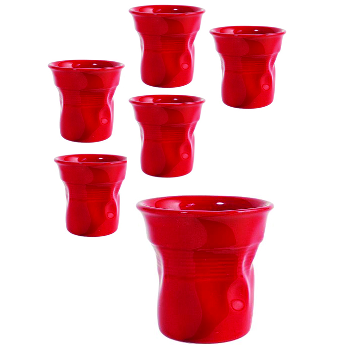 Кофейные чашки Bialetti Set Bicchierini Rossi 6 шт.148 Кофейные чашки Bialetti Set Bicchierini Rossi 6 шт.148Кофейные чашки Bialetti Set Bicchierini Rossi 6 шт.