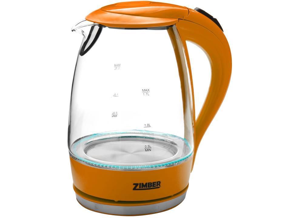 Zimber ZM-10822 электрический чайникZM-10822 Zimber ZM-10822 электрический чайникZM-10822Электрический чайник Zimber ZM-10822 является прекрасным решением для тех, кто любит устраивать себе перерывы в работе на чашечку чая или кофе. Он прост в управлении и долговечен в использовании. Чайник автоматически выключается при закипании.