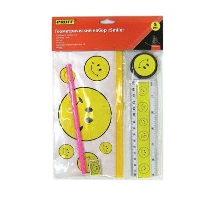 Набор геометрический детский (5 предметов) Proff Smile в индивидуальной упаковке с европодвесомBDS981 Набор геометрический детский (5 предметов) Proff Smile в индивидуальной упаковке с европодвесомBDS981Всегда становится необходимым что-нибудь измерить, идеальный выбор. Отличный способ соединить приятное с полезным. Оновременно вы занимаете ребенка и економите свое время, паралельно малыш готовится к будущим школьным занятиям.