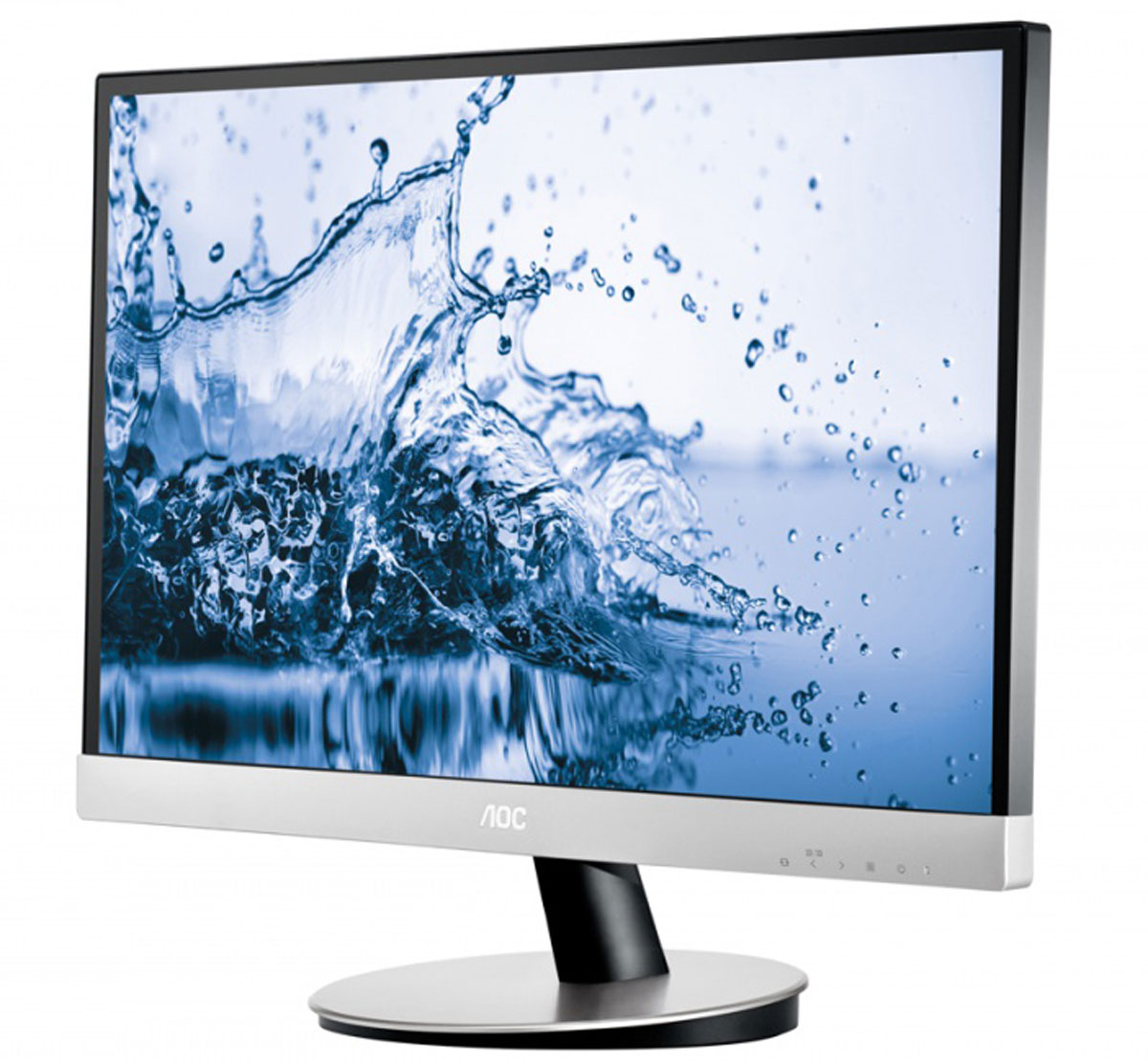 AOC i2769Vm, Black мониторi2769Vm AOC i2769Vm, Black мониторi2769VmБлагодаря инновационному интерфейсу MHL (Mobile High-Definition Link) на Full HD монитор AOC i2769Vm можно выводить изображение с мобильных телефонов и планшетов под управлением ОС Android, что позволит их владельцам комфортно просматривать фотографии и видео, а также играть на его большом экране с диагональю 68,6 см (27 дюймов).Кроме того, подключенные к дисплею портативные устройства можно заряжать прямо во время использования. Модель построена на основе IPS-матрицы и оснащена светодиодной подсветкой, что, помимо высокого уровня контрастности и яркости 250 кд/кв.м, позволяет ей демонстрировать великолепную чистоту цвета и стабильность углов обзора. myPlay i2757Fm — это отличный инструмент для демонстрации Ваших фотографий и видеороликов!