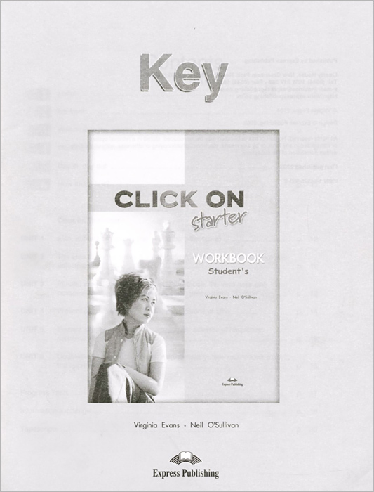 Click on: Starter: Student's Workbook: Key