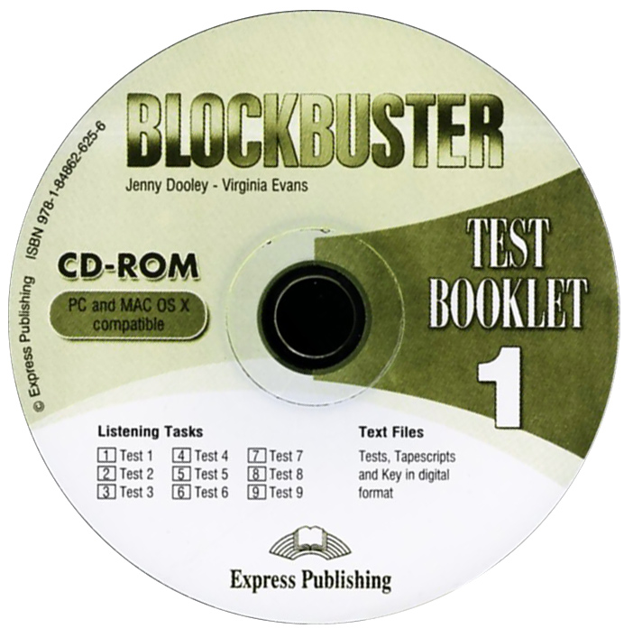 Blockbuster 1: Test Booklet (аудиокурс CD)