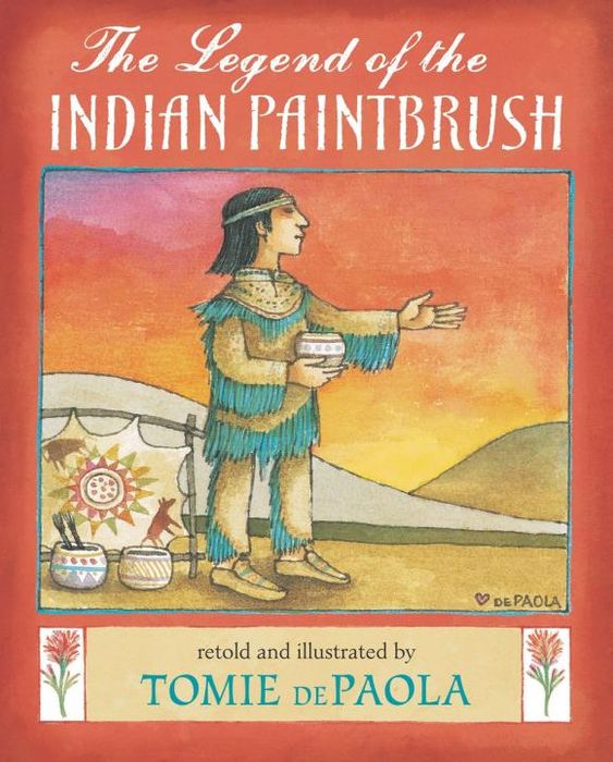 the legend of the indian paintbrush the legend of the indian paintbrush
