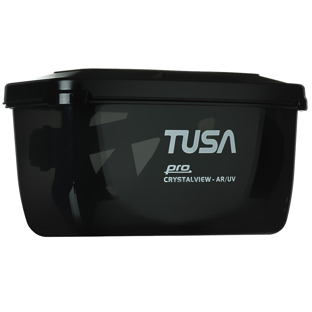 Маска для плавания Tusa "Freedom One Pro", цвет: черный, зеленый