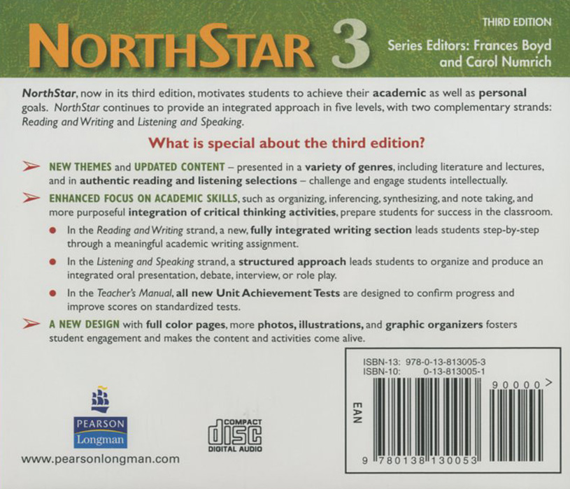 NorthStar 3: Reading and Writing (  2 CD)